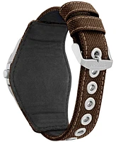 Star Wars by Citizen The Mandalorian Brown Leather Strap Watch 44mm