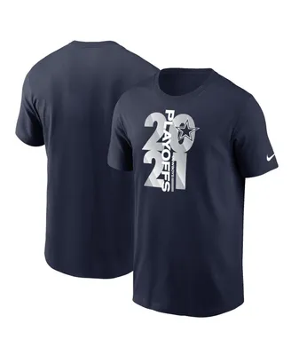 Men's Nike Navy Dallas Cowboys 2021 Nfl Playoffs Bound T-shirt