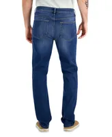 Alfani Men's Jon Medium Wash Straight Fit Stretch Jeans, Created for Macy's