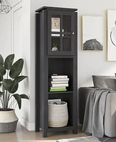 Migley Open Shelves Tower Cabinet