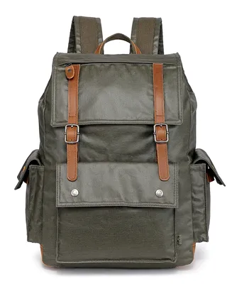 Tsd Brand Urban Light Traveller Canvas Backpack