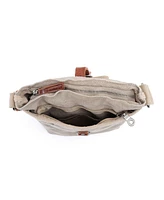 Tsd Brand Forest Canvas Crossbody Bag
