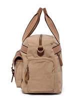 Tsd Brand Turtle Ridge Canvas Duffel Bag