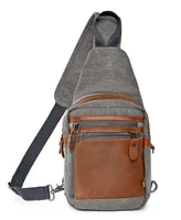 Tsd Brand Torreya Canvas Sling Bag