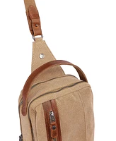 Tsd Brand Madrone Convertible Canvas Sling Bag