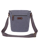 Tsd Brand Spring Palm Canvas Crossbody Bag