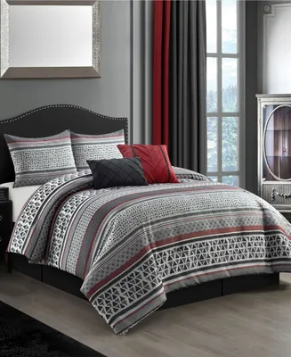 Stratford Park Larissa 6-Piece Comforter Set, Queen