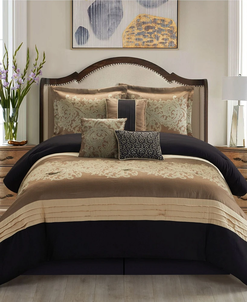 Stratford Park Margret 7 Piece Comforter Set, King