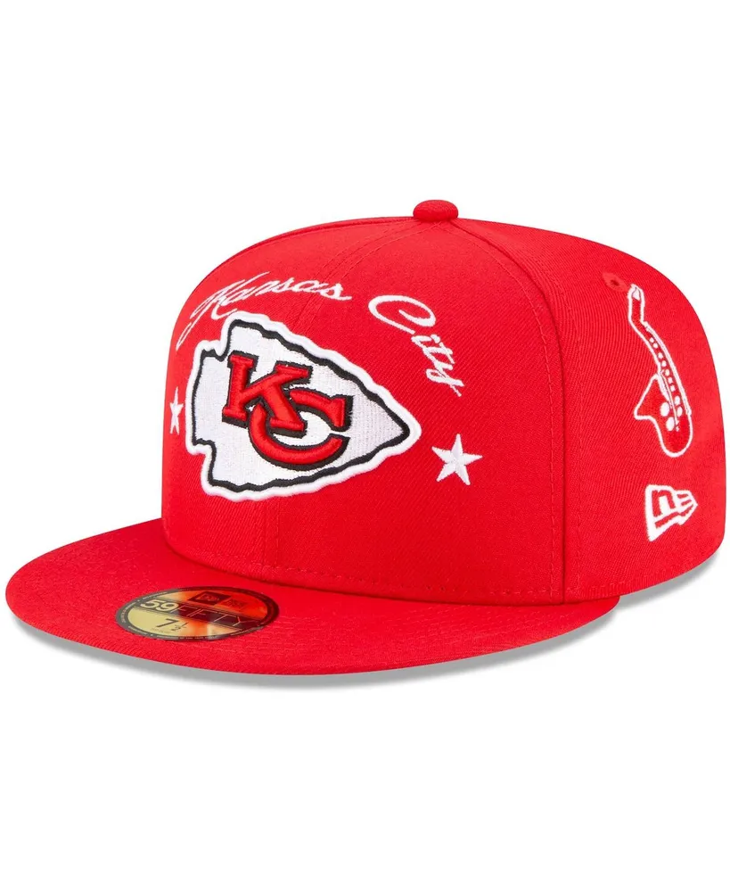 New Era Kansas City Chiefs Skull Edition 59Fifty Fitted Cap