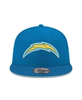 Men's New Era Blue Los Angeles Chargers Basic 9FIFTY Adjustable Snapback Hat