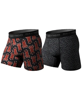 Pair of Thieves Men's SuperFit Breathable Mesh Boxer Brief 2 Pack