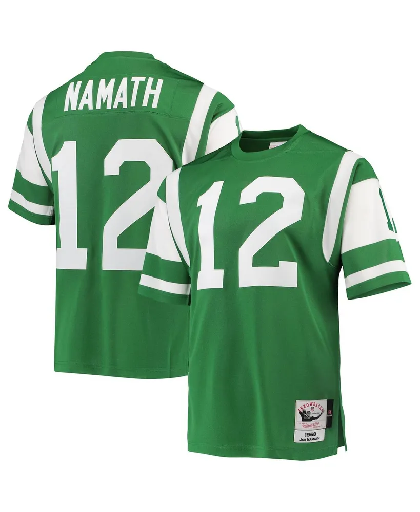 Men's Mitchell & Ness Joe Namath Kelly Green New York Jets Legacy Replica  Jersey