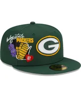 Men's New Era Green Bay Packers City Cluster 59FIFTY Fitted Hat