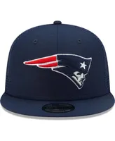 Men's New Era Navy New England Patriots Classic Trucker 9FIFTY Snapback Hat