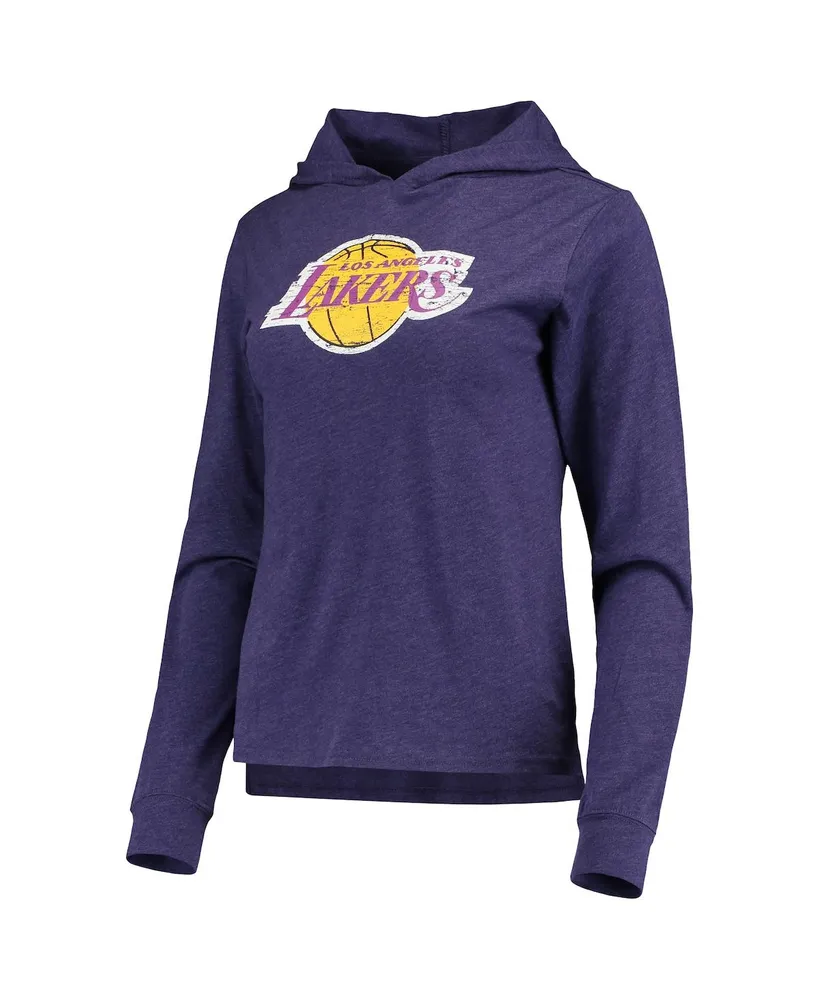 Women's Concepts Sport Purple Los Angeles Lakers Hoodie and Pants Sleep Set