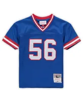 Preschool Boys and Girls Mitchell & Ness Lawrence Taylor Royal New York Giants Retired Legacy Jersey