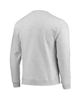 Men's League Collegiate Wear Heathered Gray Florida State Seminoles Upperclassman Pocket Pullover Sweatshirt