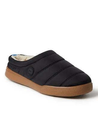 Dearfoams Men's Andre Sport Lounge Nylon Clog Slipper