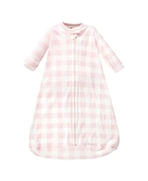 Hudson Baby Baby Girls Hudson Cotton Long-Sleeve Wearable Sleeping Bag, Sack, Blanket