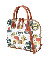 Women's Dooney & Bourke Green Bay Packers Gameday Zip Zip Satchel