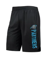 Men's Msx By Michael Strahan Black Carolina Panthers Training Shorts