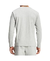 Men's Brady Gray Wordmark Long Sleeve T-shirt
