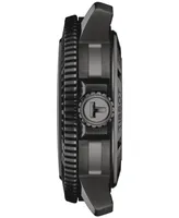 Tissot Men's Seastar 2000 Professional Powermatic 80 Automatic Two-Tone Rubber Strap Watch 46mm