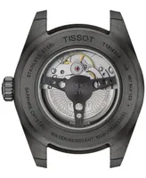 Tissot Men's Prs 516 Powermatic 80 Automatic Black Leather Strap Watch 42mm