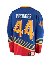 Men's Fanatics Chris Pronger Blue St. Louis Blues Breakaway Retired Player Jersey