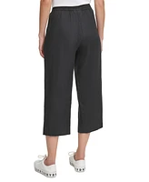 Dkny Pull-On Wide-Leg Pants