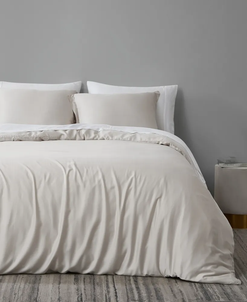 Linen-blend King/Queen Duvet Cover Set