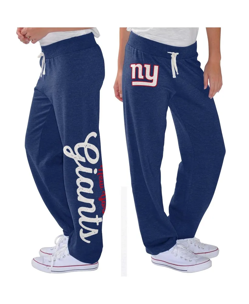 Women's G-iii 4Her by Carl Banks Royal New York Giants Scrimmage Fleece Pants