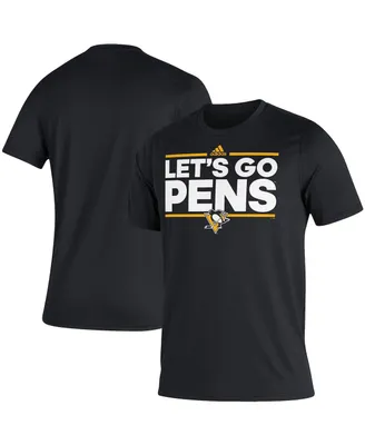 Men's adidas Black Pittsburgh Penguins Dassler Creator T-shirt