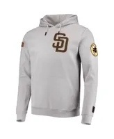 Men's Pro Standard Gray San Diego Padres Team Logo Pullover Hoodie
