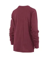 Women's Pressbox Maroon Texas A&M Aggies Plus Two-Hit Canyon Long Sleeve T-shirt