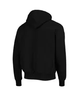 Men's Champion Black Nebraska Huskers Vault Logo Reverse Weave Pullover Hoodie