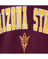 Big Boys Colosseum Maroon Arizona State Sun Devils 2-Hit Team Pullover Hoodie