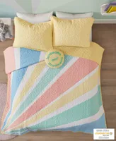 Urban Habitat Kids Rory Rainbow Sunburst -Pc. Quilt Set