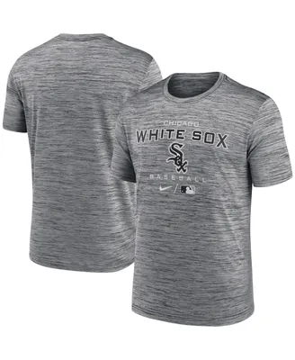 Men's Nike Anthracite Chicago White Sox Authentic Collection Velocity Practice Space-Dye Performance T-shirt