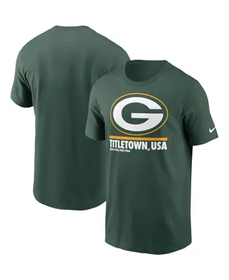 Men's Nike Green Bay Packers Hometown Collection Title Town T-shirt