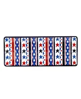 Certified International Stars and Stripes Melamine Hostess Set, 3 Piece