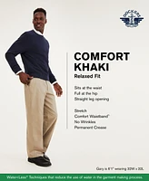 Dockers Men's Comfort Relaxed Fit Khaki Stretch Pants