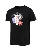 Men's New Era Black Chicago White Sox City Cluster T-shirt