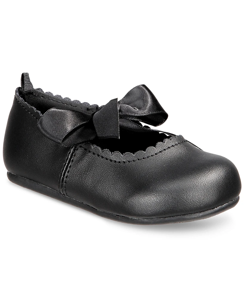 First Impressions Baby Girls Hard Sole Ballet Flats, Created for Macy's