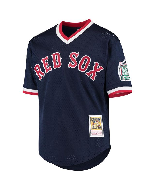 Big Boys Pedro Martinez Navy Boston Red Sox Cooperstown Collection Mesh Batting Practice Jersey
