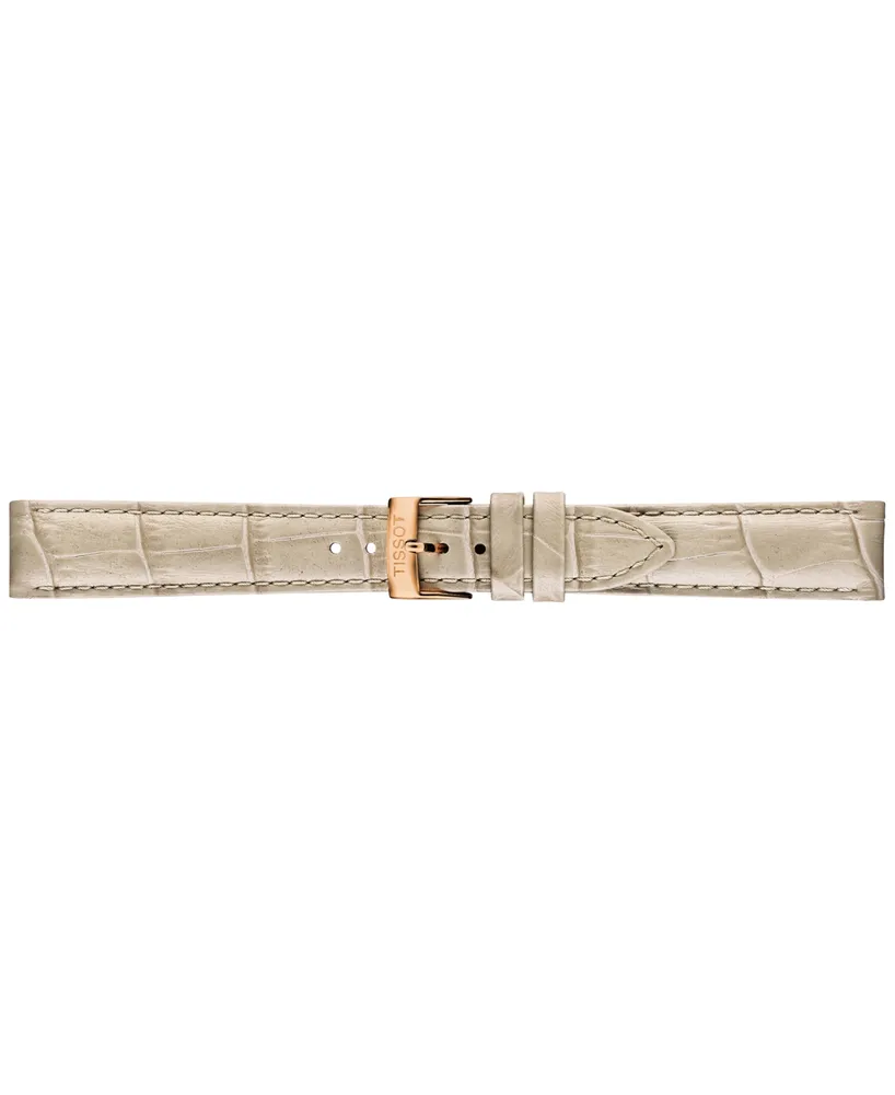 Tissot Women's Swiss Automatic Pr 100 Cream Leather Strap Watch 33mm