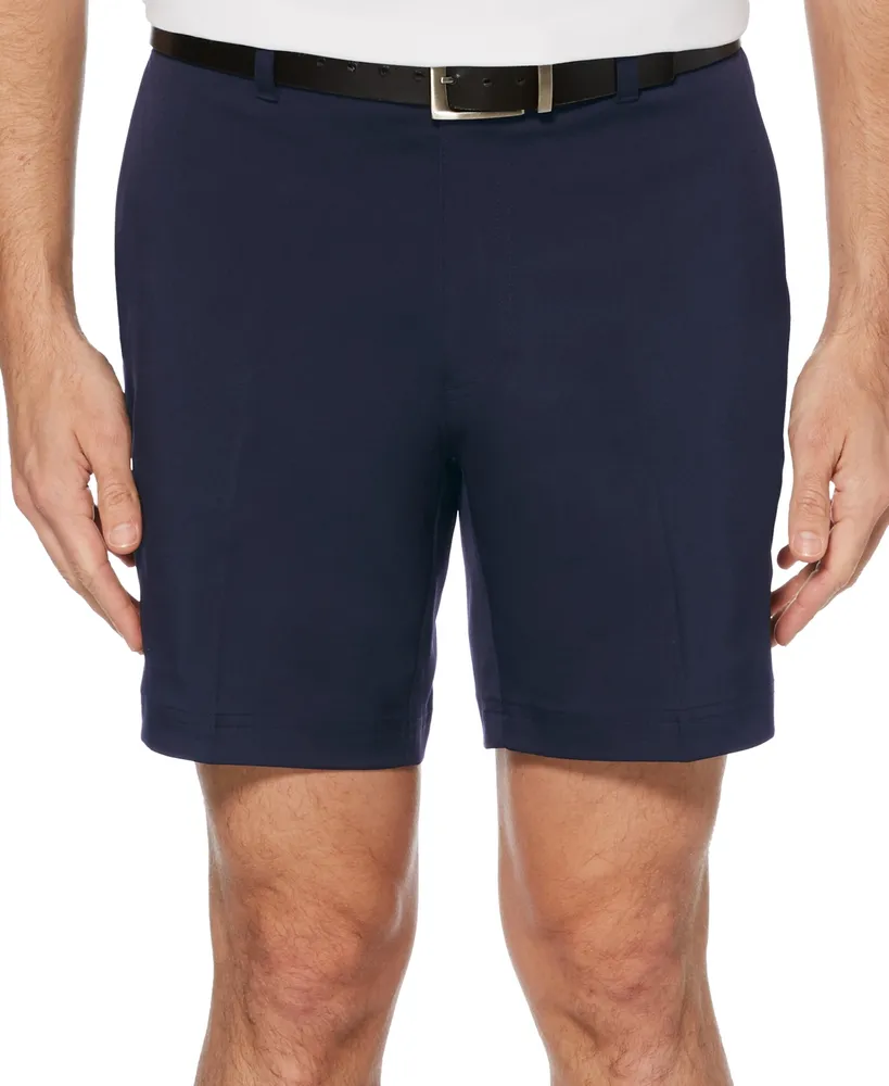 Pga Tour Men's 7" Flat Front Golf Short With Active Waistband