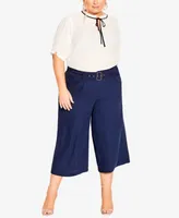 City Chic Women's Easy Crop Pant