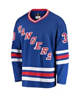 Men's Fanatics Glenn Healy Blue New York Rangers Premier Breakaway Retired Player Jersey