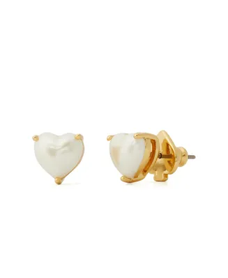 Kate Spade New York Gold-Tone Imitation Pearl Stud Earrings